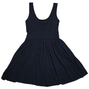 ZARA Basic Tank Fit Flare Dress‎ Black Women's Size M